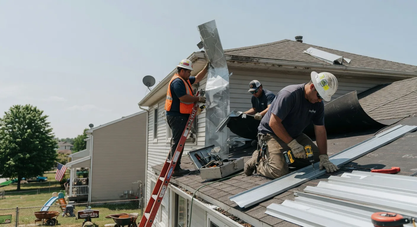 Metal Roof Repair in Elk City, KS